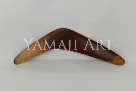 Hand carved boomerang- Keith Clarke