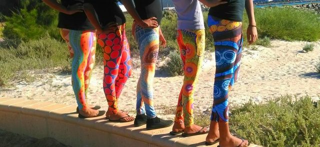 yamaji art leggings