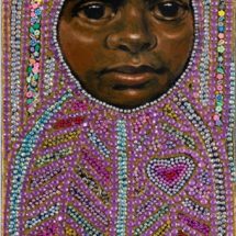 Icon to a Stolen Child -Bayadya (Brush) 2015 20 x45cm