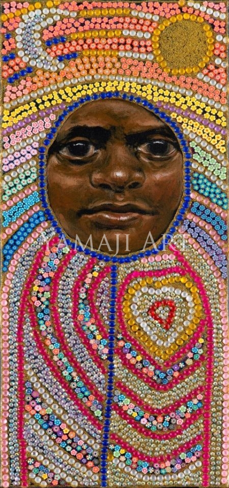 Icon to a Stolen Child - Garang Garang (Sunrise) 2015 20 x45cm