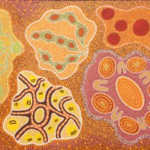 Grinding Bush Seeds - Margaret Whitehurst