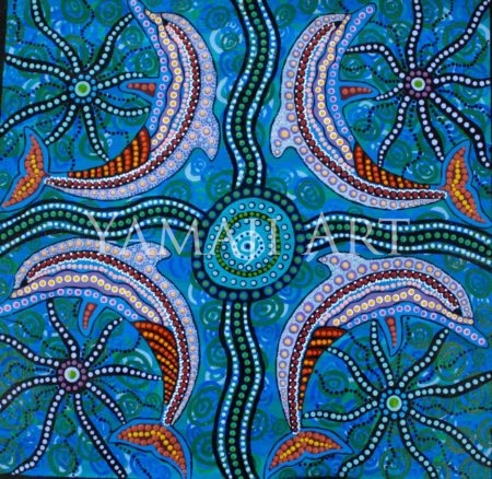 Sea of Dolphins - Andrea Ugle-Green
