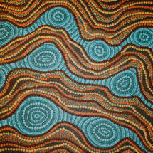 Wendy Jackamarra's Murchison Rivers when in Flood